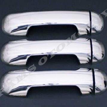 Ford Connect Paslanmaz Çelik 2002 2014 3 Kapı Krom Kapı Kolu