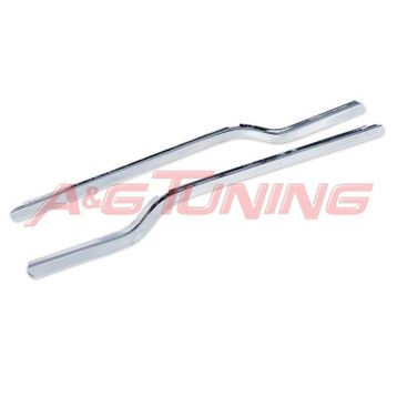 Ford Connect Tk 2002-2009 Paslanmaz Çelik 2 Parça Krom Cam Çıtası