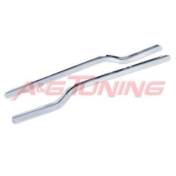 Ford Connect Tk 2002-2009 Paslanmaz Çelik 2 Parça Krom Cam Çıtası