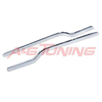 Ford Connect Tk 2002-2009 Paslanmaz Çelik 2 Parça Krom Cam Çıtası
