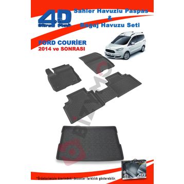 Ford Courier 2014 Sonrası Bagaj Havuzu