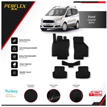 Ford Courier 2017 3D Havuzlu Paspas