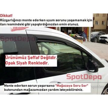 Ford Courier Mügen Cam Rüzgarlığı