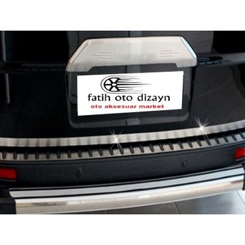 Ford Custom Arka 2013-2016 Krom Tampon Eşiği