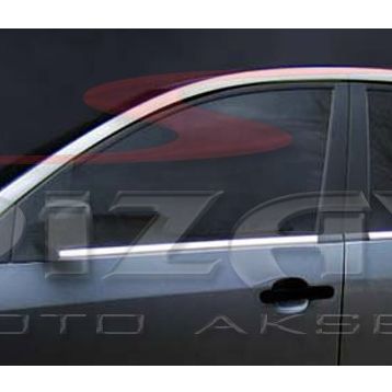 Ford Fiesta 2002-2009 4 Parça Krom Cam Çıtası