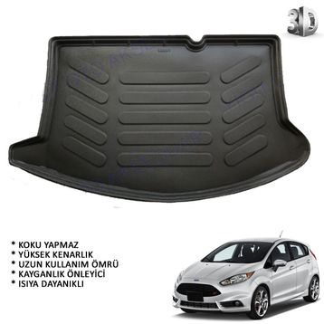 Ford Fiesta 2009-2017 3D Bagaj Havuzu