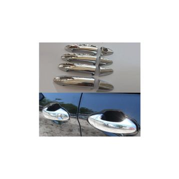 Ford Fiesta 2009 2017 Paslanmaz Çelik 4 Kapı Krom Kapı Kolu