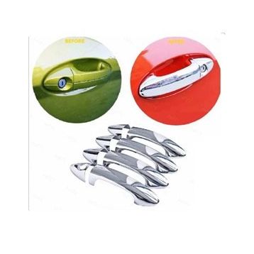 Ford Fiesta 2009 2017 Paslanmaz Çelik 4 Kapı Krom Kapı Kolu