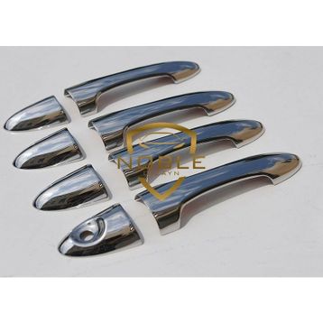 Ford Focus 1 1998 2005 Paslanmaz Çelik 4 Kapı Krom Kapı Kolu