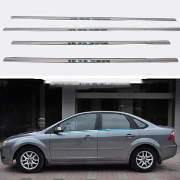 Ford Focus 2 4 Parça Krom Cam Çıtası