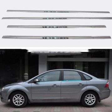 Ford Focus 2 4 Parça Krom Cam Çıtası