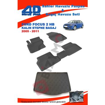 Ford Focus 2 Hb 2005-2011 Kalın Stepne Bagaj Havuzu