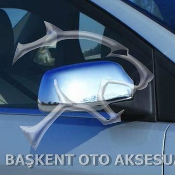 Ford Focus 2005-2008 Krom 2 Parça Ayna Kapağı