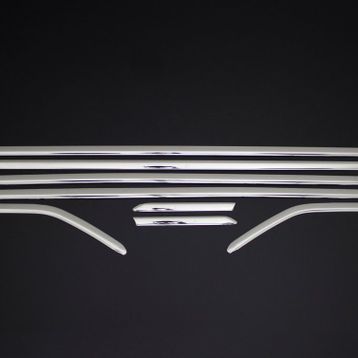Ford Focus 3 2011-2017 Arası Krom Cam Çıtası
