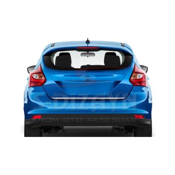 Ford Focus 3 Hb 2011-2014 Krom Bagaj Alt Çıtası