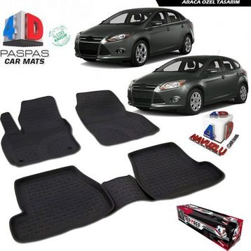 Ford Focus 3 HB SD 2011 Sonrası 4D Havuzlu Paspas
