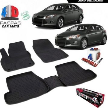 Ford Focus 3 HB SD 2011 Sonrası 4D Havuzlu Paspas
