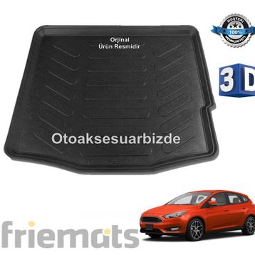 Ford Focus HB 2014-2018 3D Bagaj Havuzu