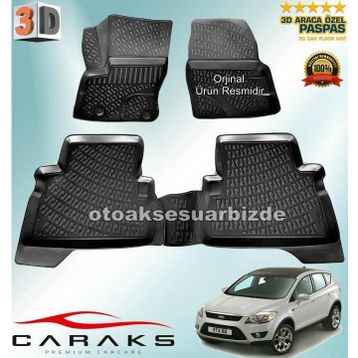 Ford Kuga 2008-2012 3D Havuzlu Paspas