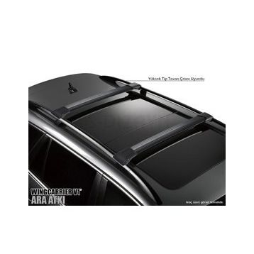 Ford Kuga 2008-2013 Siyah Wingcarrier Ara Atkı