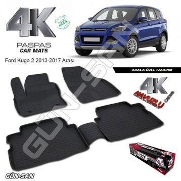 Ford Kuga 2013-2017 Havuzlu Paspas