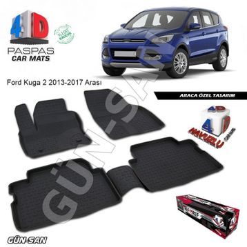 Ford Kuga 2013-2017 Havuzlu Paspas