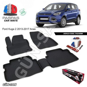 Ford Kuga 2013-2017 Havuzlu Paspas