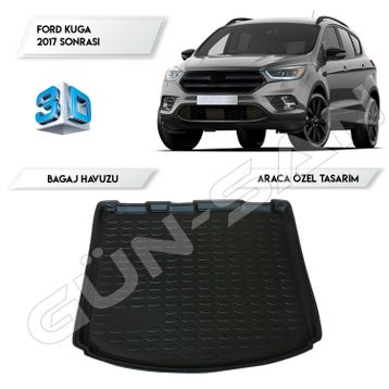 Ford Kuga 2017 Sonrası Bagaj Havuzu