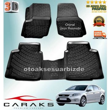 Ford Mondeo 2007-2014 3D Havuzlu Paspas