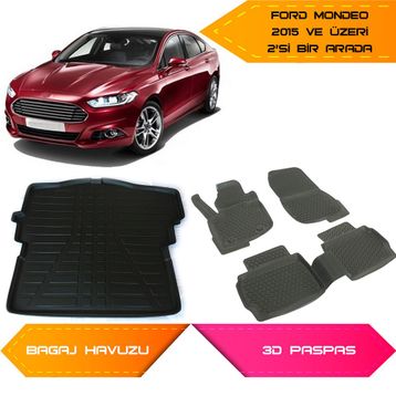 Ford Mondeo 2015 3D Havuzlu Paspas