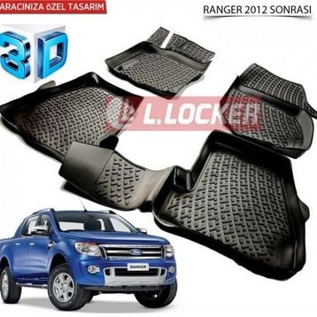 Ford Ranger 2012 Sonrası 3D Havuzlu Paspas