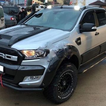 Ford Ranger Siyah Ön Koruma Demiri
