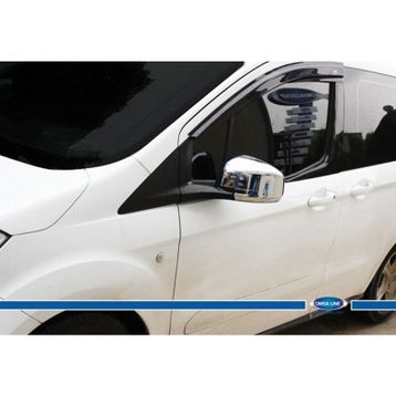 Ford Tourneo Courier Abs 2014 2017 2 Parça Krom Ayna Kapağı