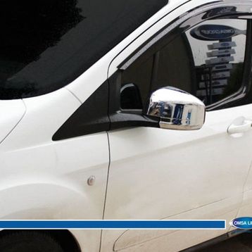 Ford Tourneo Courier Abs 2014 2017 2 Parça Krom Ayna Kapağı