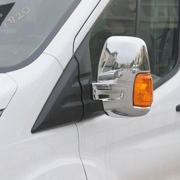 Ford Transit 2013 Üzeri Krom 2 Parça Ayna Kapağı