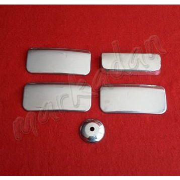 Ford Transit 5 Parça 2003 2013 Paslanmaz Çelik 4 Kapı Krom Kapı Kolu