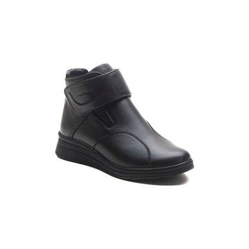 Forelli 21352 Peykan Siyah Hakiki Deri Kadın Bot