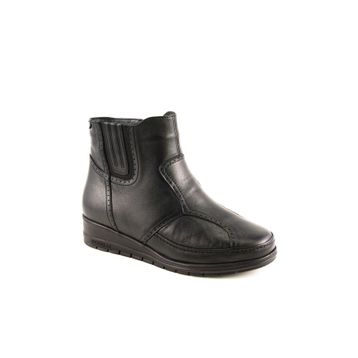 Forelli 25157 Siyah Comfort Fermuarlı Kadın Bot