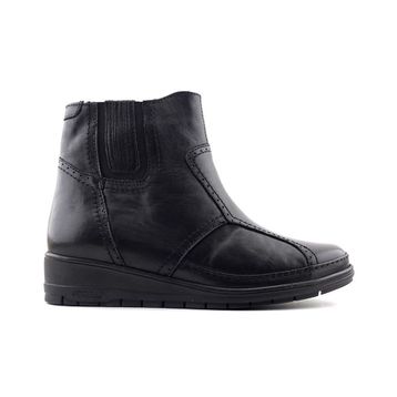 Forelli 25157 Siyah Comfort Fermuarlı Kadın Bot
