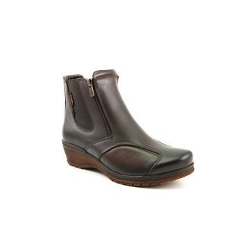 Forelli 25652 Kahve Deri Halluks Comfort Kadın Bot