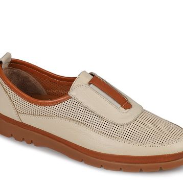 Forelli 29429G Bej Kadın Comfort Ayakkabı