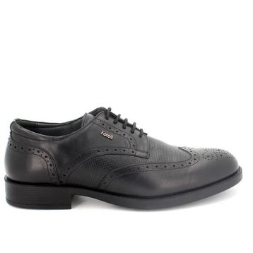 Forelli 31601 Siyah Ortopedik Erkek Ayakkabı