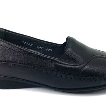 Forelli 51302 Siyah Anatomik Kadın Ayakkabı