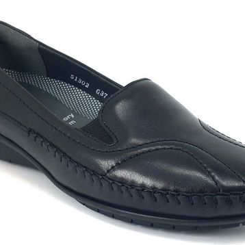 Forelli 51302 Siyah Anatomik Kadın Ayakkabı