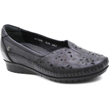 Forelli 51308 Panny Siyah Kadın Deri Ayakkabı