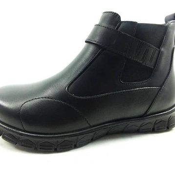 Forelli 61051 Siyah Deri Kadın Bot