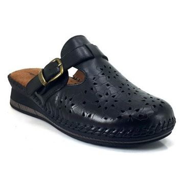 Forelli Cary 25YT Siyah Anatomik Kadın Terlik