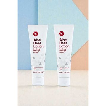 Forever Living Aloe Heat Lotion 2x118 ml Masaj Kremi
