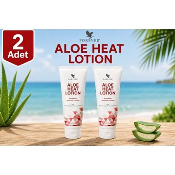 Forever Living Aloe Heat Lotion 2x118 ml Masaj Kremi