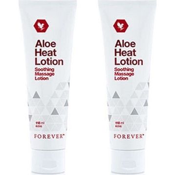 Forever Living Aloe Heat Lotion 2x118 ml Masaj Kremi